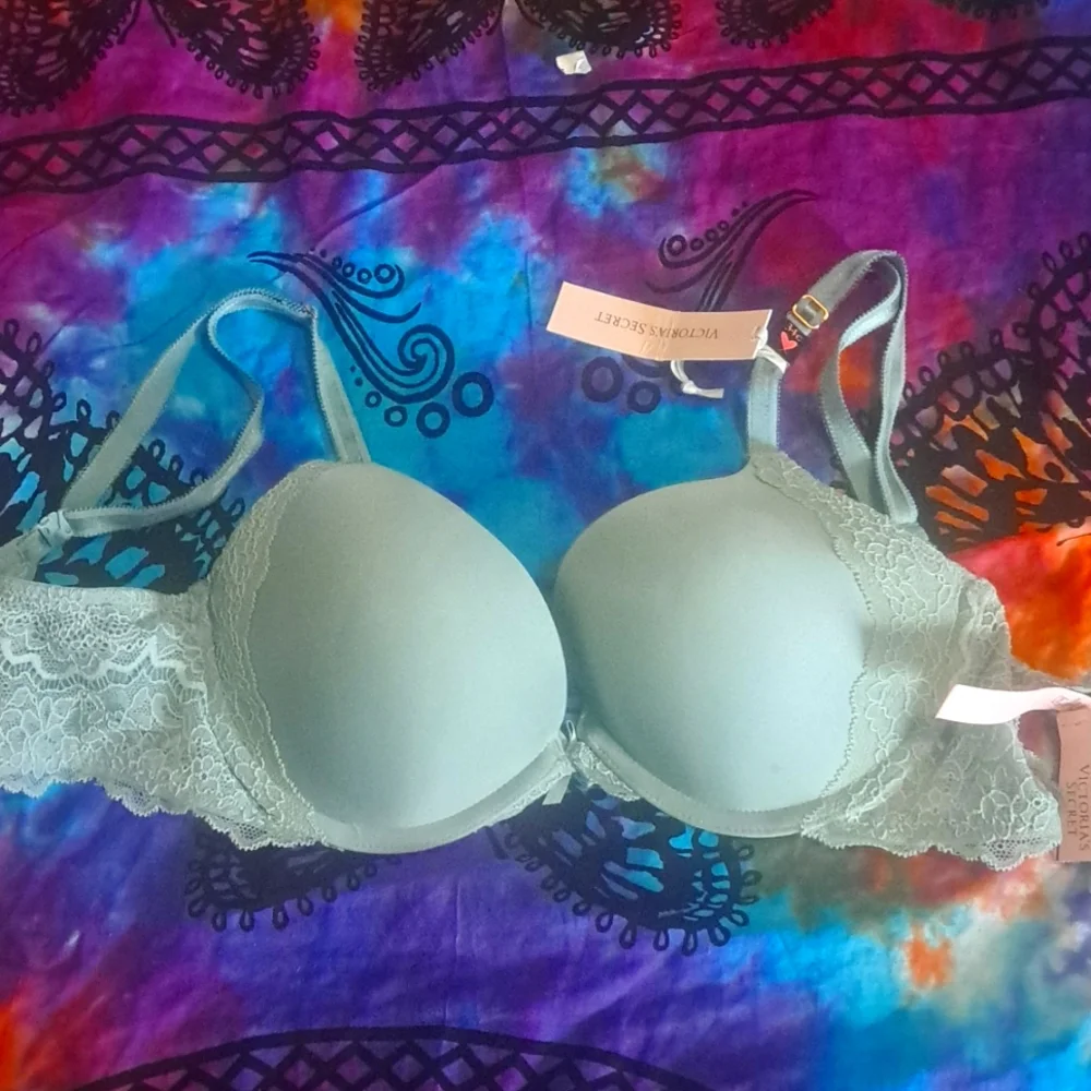 NWT 34C PINK PADDED BRA - Picture 1 of 1